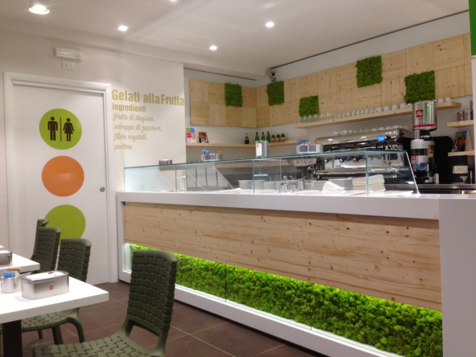 arredamento gelateria 02 fornitura progetto interni naturalia