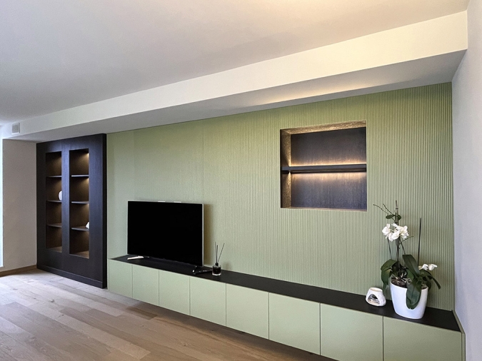 progetto arredamento interior design casa due livelli